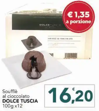 Altasfera Soufflè al cioccolato DOLCE TUSCIA 100g x12 offerta