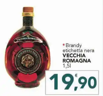 Altasfera Brandy etichetta nera VECCHIA ROMAGNA 1,5 L offerta