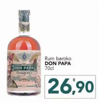 Altasfera Rum baroko DON PAPA 70cl offerta