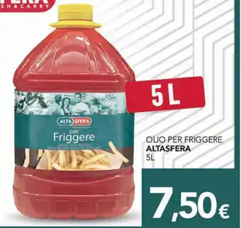 Altasfera OLIO PER FRIGGERE ALTASFERA 5 L offerta