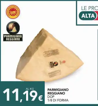 Altasfera PARMIGIANO REGGIANO DOP 1/8 DI FORMA offerta