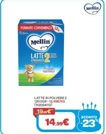 Bimbo Store Mellin Latte In Polvere 2 offerta