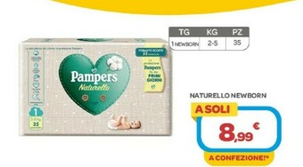 Bimbo Store Pampers Naturello Newborn offerta