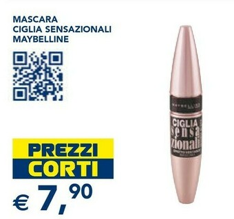 Maybelline Mascara Ciglia Sensazionali