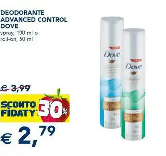 Dove Deodorante Advanced Control