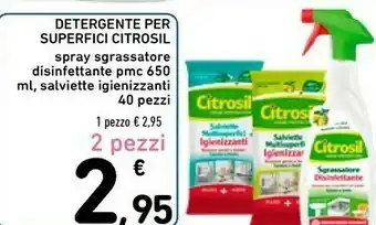 Citrosil Detergente Per Superfici
