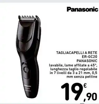 Panasonic Tagliacapelli A Rete Er-gc20