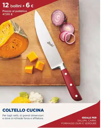 Esselunga COLTELLO CUCINA offerta
