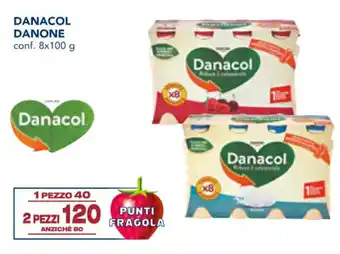 Esselunga DANACOL DANONE conf. 8x100 g offerta