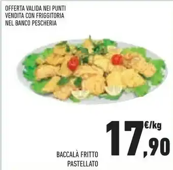 Céréal Baccala A Fritto Pastellato offerta
