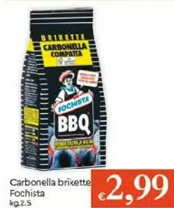 Fochista Carbonella Brikette