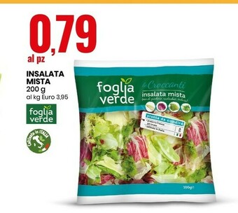 Eurospin Foglia verde Insalata Mista 200 G offerta