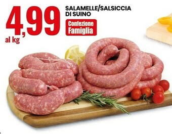 Eurospin Salamelle/ Salsiccia Di Suino offerta