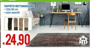MD Discount Tappeto Rettangolare offerta