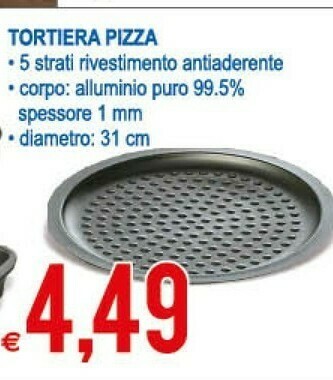 MD Discount Tortiera Pizza offerta