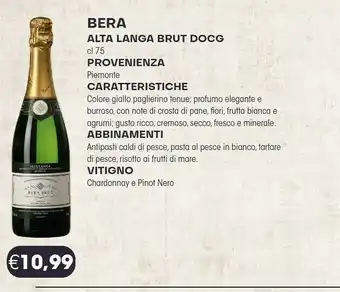 Docks Cash&Carry Bera Alta Langa Brut Docg offerta