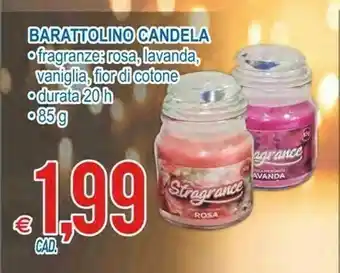 MD Discount Barattolino Candela offerta