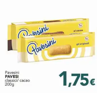 Altasfera Pavesini PAVESI classici/ cacao 200g offerta