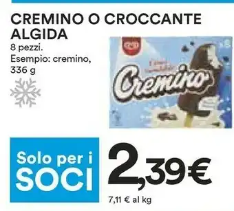 Algida Cremino L'Unico Inimitabile 336 G(ml)