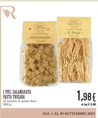 Pasta toscana I Pici, Calamarata