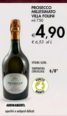 Prosecco Millesimato Villa Folini