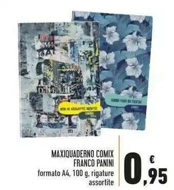 Franco Panini Maxiquaderno Comix Formato A4