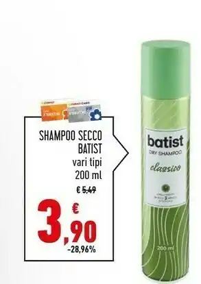 Batist Shampoo Secco