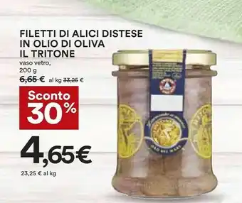 Il Tritone Filetti Di Alici Distese In Olio Di Oliva