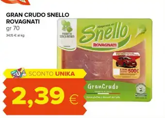 Tigre GRAN CRUDO SNELLO ROVAGNATI gr 70 offerta