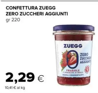 Tigre CONFETTURA ZUEGG ZERO ZUCCHERI AGGIUNTI gr 220 offerta
