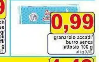 Granarolo Accadi Burro Senza Lattosio