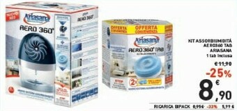 Ariasana Kit Assorbiumidita AERO360