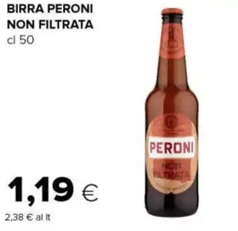 Tigre BIRRA PERONI NON FILTRATA cl 50 offerta