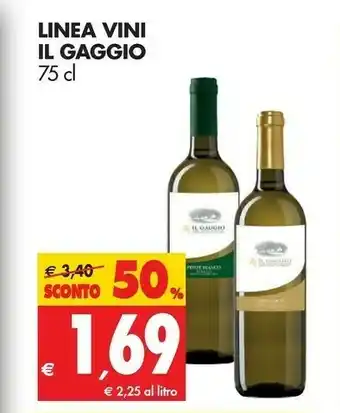 Céréal Il Gaggio Linea Vini offerta