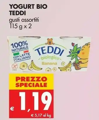 Teddi Yogurt Bio 230 G