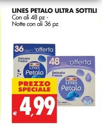 Lines Petalo Ultra Sottili Con Ali