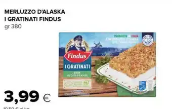 Tigre MERLUZZO D'ALASKA I GRATINATI FINDUS gr 380 offerta