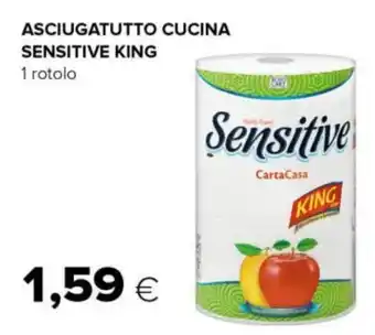 Tigre ASCIUGATUTTO CUCINA SENSITIVE KING 1 rotolo offerta