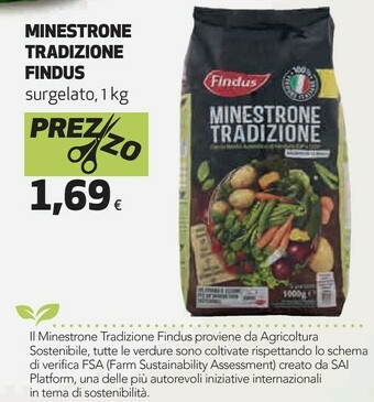 Findus Minestrone Tradizione 1000 G(ml)