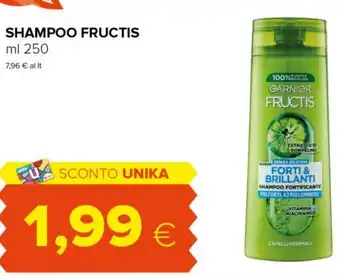 Tigre SHAMPOO FRUCTIS ml 250 offerta