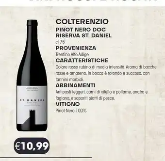 Colterenzio Pinot Nero DOC Riserva St. Daniel