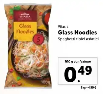 Vitasia Glass Noodles Spaghetti tipici asiatici 100 g confezione