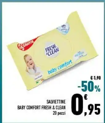 Fresh & Clean Salviettine