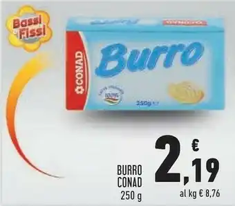 Céréal Conad - Burro 250 G(ml) offerta