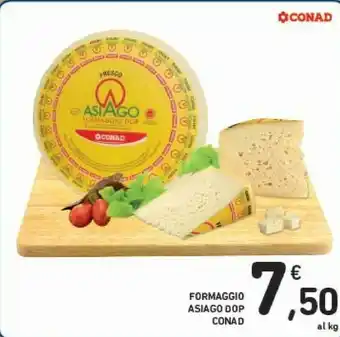 Céréal Conad Formaggio Asiago Dop offerta