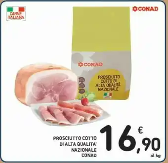 Céréal Conad Prosciutto Cotto Di Alta Qualita Nazionale offerta