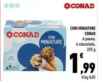 Céréal Conad Coni Miniature offerta