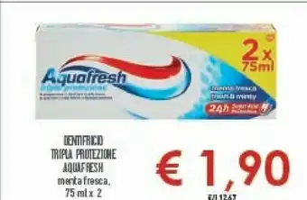 Aquafresh 4901080764119 dentifricio Dentifricio antiplacca 140 g