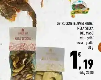 Mela Secca Del Maso Rot 50 G
