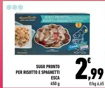 Esca Sugo Pronto Per Risotto E Spaghetti